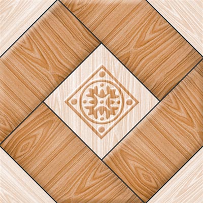 Square Polished Designer Floor Tiles, for Interior, Exterior, Size : 200X200mm, 300X300mm, 400X400mm