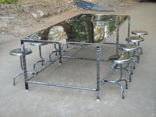 Stainless Steel Canteen Table