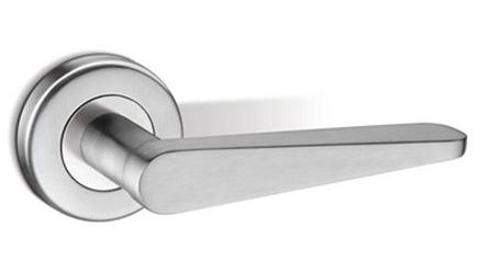 Satin / Glossy Stainless Steel AMH-12 Mortise Handle, for Door Fitting, Feature : Fine Finished, Perfect Strength