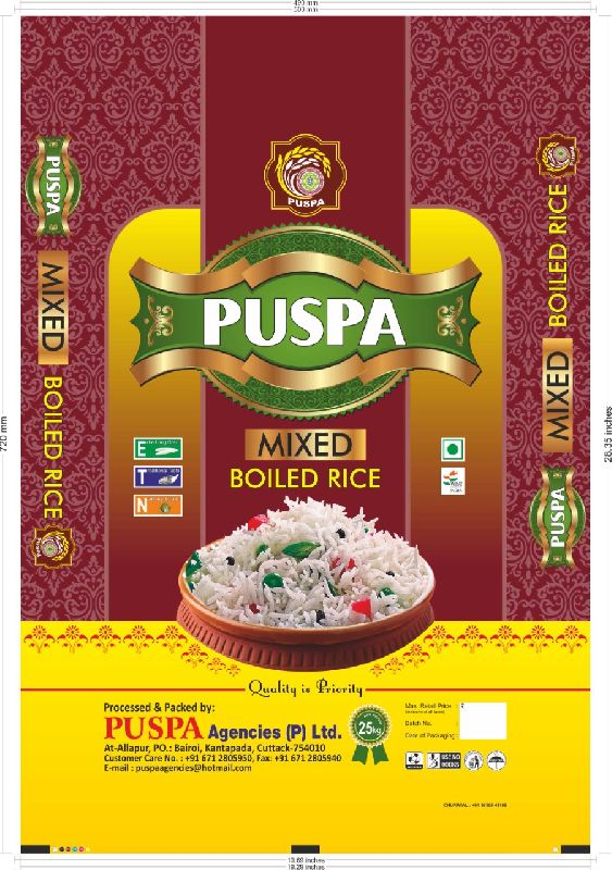 Puspa Mixed Boiled Rice Bags
