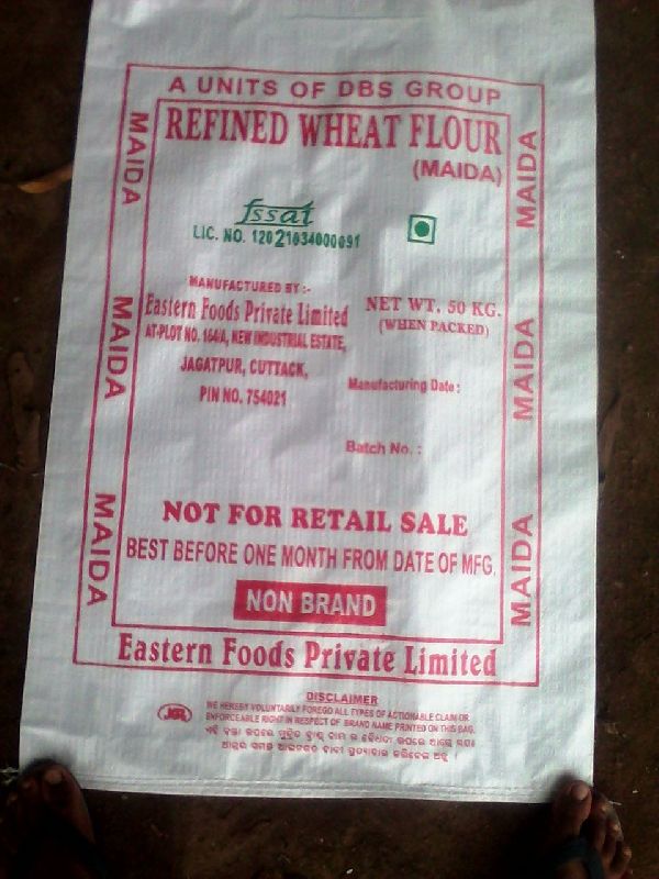Refined Wheat Flour Food Packaging Bags