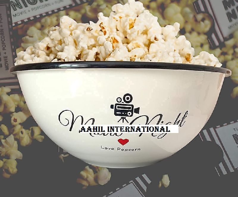 Popcorn Bowl Enamelware