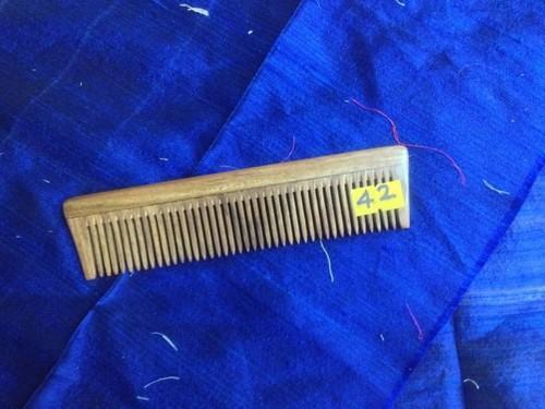Remonde 42 Natural Wooden Comb, for Home, Color : Brown