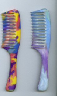 Plastic 6-7 Inch Detangler Comb, for Home