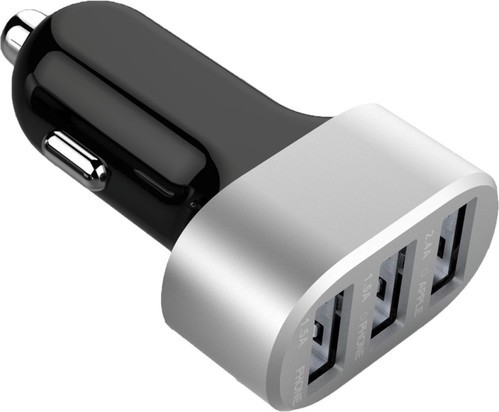 USB Car Charger, Color : Black