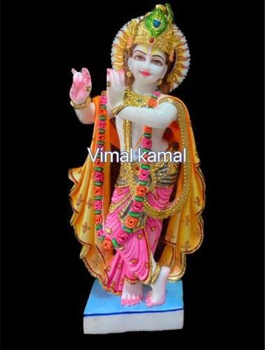 marble krishna statue