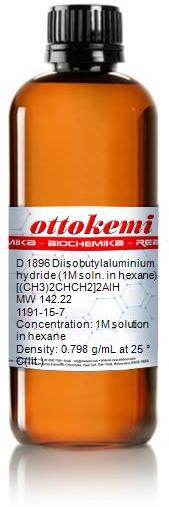 Diisobutylaluminium hydride, Density : 0.798 g/mL at 25 °C(lit.)