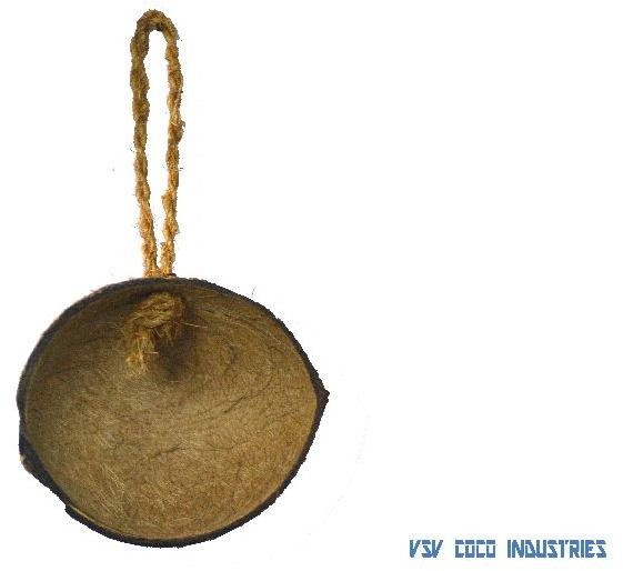 Oval Coconut Bird Feeder