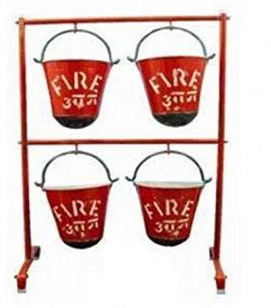 Polished Metal Fire Bucket, Size : Standard