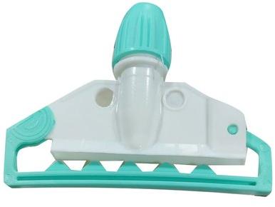 KKK Plastic 6 Inch Mop Clip, Color : White, Sea Green