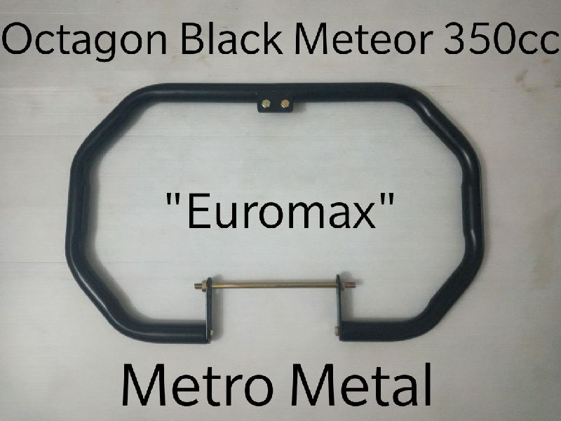 Euromax Octagon Black Meteor Leg Guard, Size : S