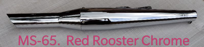 MS-65 Red Rooster Chrome Silencer