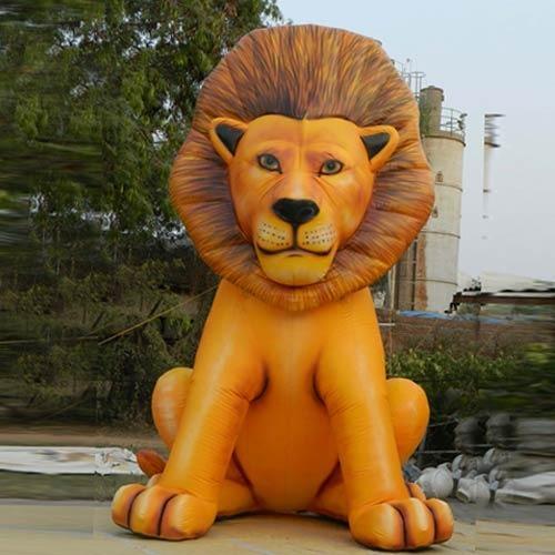 PVC Inflatable Mascots, Color : Yellow