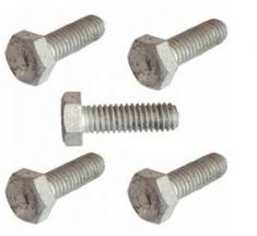 Hot Dip Hex Bolts