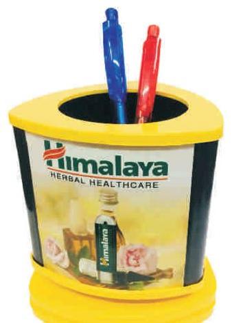 Plastic  Advertising Pen Stand, for Corporate Gifts