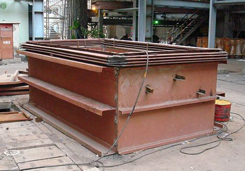 Boiler Ducting and Hopper