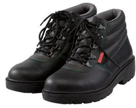 Leather industrial safety shoes, Packaging Type : Box