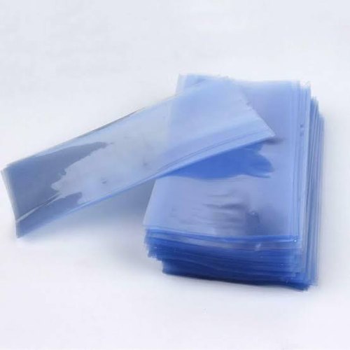 RP Rectangle Transparent PVC Film Pouch, Packaging Type : Bundle