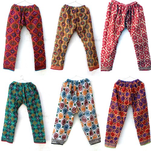 Phulkari Pant, Color : Multi Colors