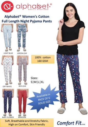 Ladies Cotton Pyjama