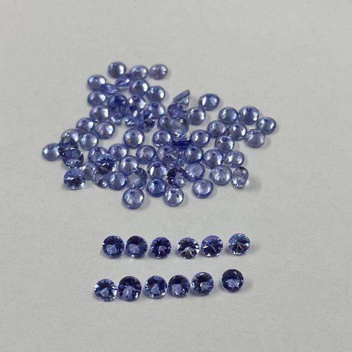 Natural Tanzanite Faceted Round Loose Gemstones