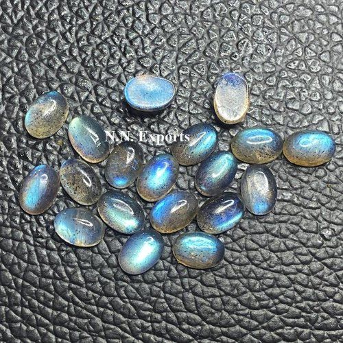 Natural Labradorite Oval Cabochons Loose Gemstones