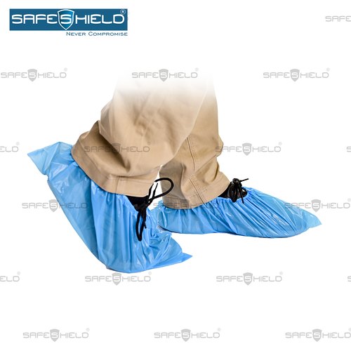 Disposable PE Shoe Covers, Size : Free Size