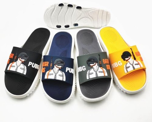 Polyurethane mens flip flops slippers, Size : 6-10