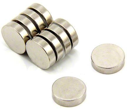 Polished N45 Neodymium Magnets, Color : Silver