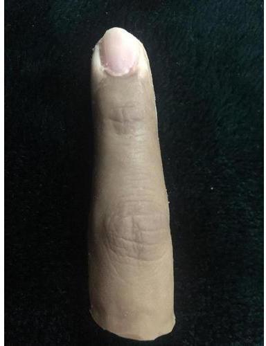 Silicone Index Finger Prosthesis, Packaging Type : Box