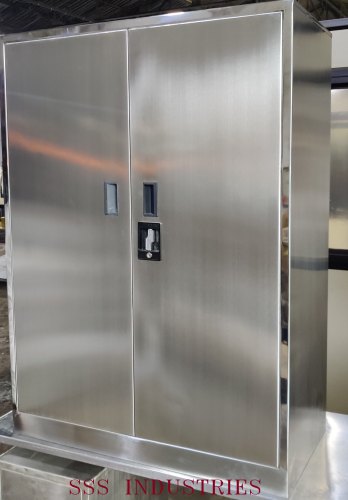 Stainless Steel Medical Storage Cabinets, Door Type : 2