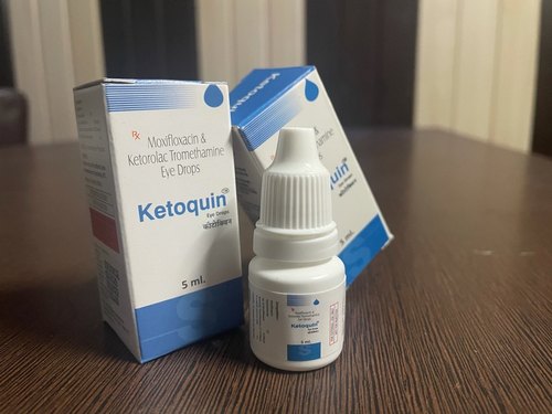 Schiron Ketoquin Eye Drops, Bottle Size : 5 ml