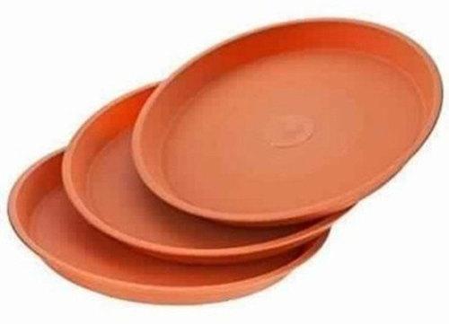 CRAFTSPIRES Terracotta Plate, for Home, Pattern : Plain