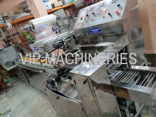 Vip Machineries Electric Rusk Packing Machine, Voltage : 220V