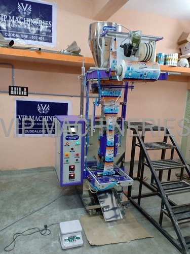 Vip Machineries Electric Washing Powder Packing Machine, Voltage : 220V