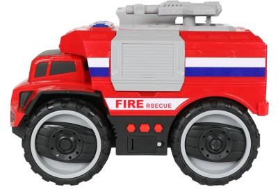 Friction Powered Musical Fire Rescue Truck Toy