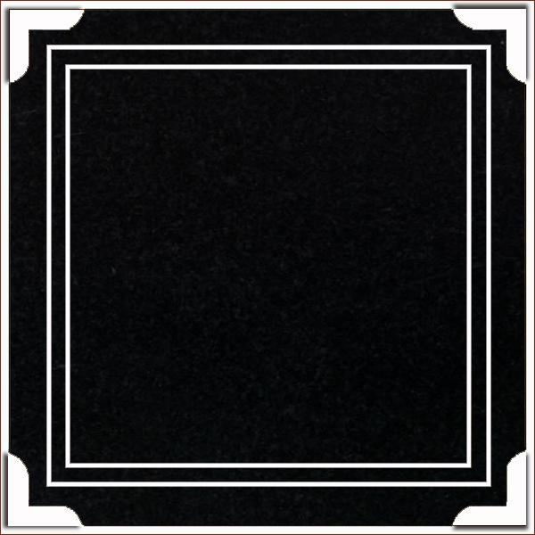 Polished Absolute Black Granite Slab, for Flooring, Countertop