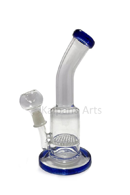 Blue color Ring Honeycomb Water Pipe with 19 mm bowl