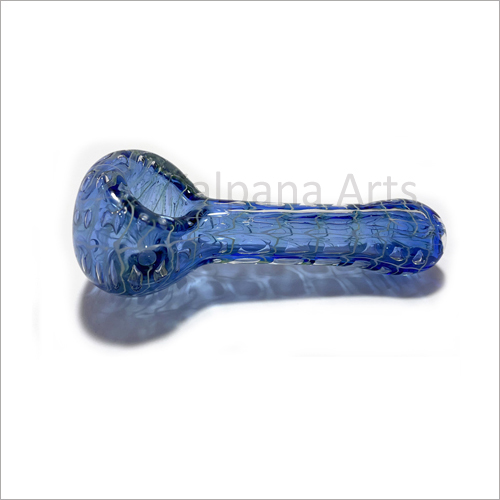 Inside work with bubble design Glass Hand Pipe