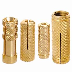 Round Brass Anchors, Feature : Corrosion Proof, Easy To Use, Excellent Strength, Color : Golden