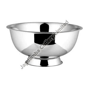 JAGDAMBA Stainless Steel 16153K Champagne Bowl, Size : 40 Cm