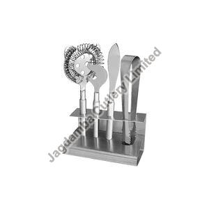 Stainless Steel 17102C Bar Tool Set, Feature : Attractive Designs, Light Weight