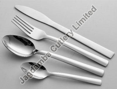 Stainless Steel Polished Erica Cutlery Set, for Kitchen, Pattern : Plain
