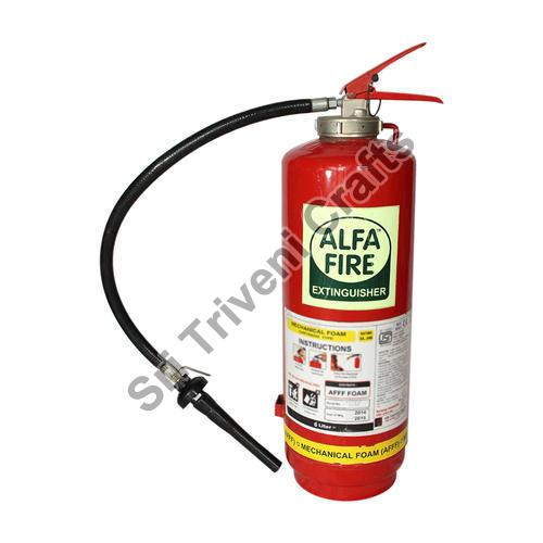Metal Alloy 6 Liter Gas Cartridge Type Fire Extinguisher at best price