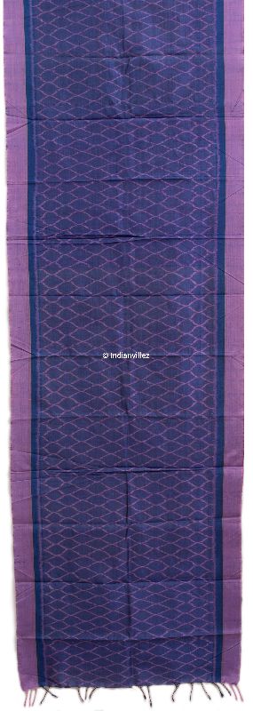 Navy Blue  Contemporary Odisha Handloom Silk stole