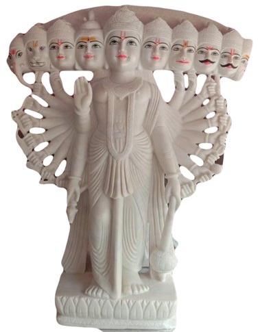 Marble Virat Roop Krishna Statue