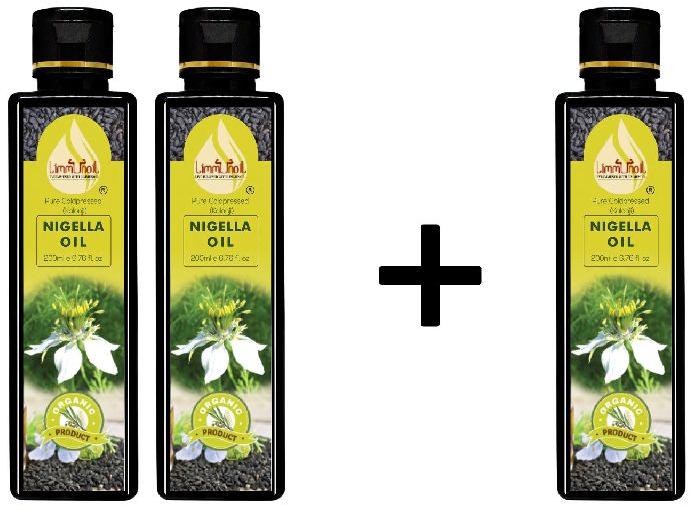 Buy 2 Get 3 Pure Cold Pressed Nigella Oil (Pack of 3)-200ml