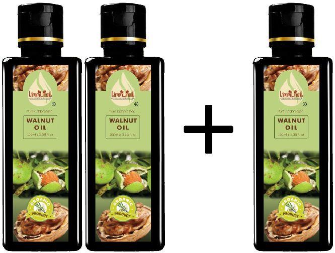 Buy 2 Get 3 Pure Cold Pressed Walnut Oil (Pack of 3)-100ml