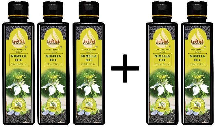 Buy 3 Get 5 Pure Cold Pressed Nigella Oil (Pack of 5)-200ml