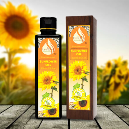 Limmunoil Pure Cold Pressed Sunflower Oil-100ml, for Human Consumption